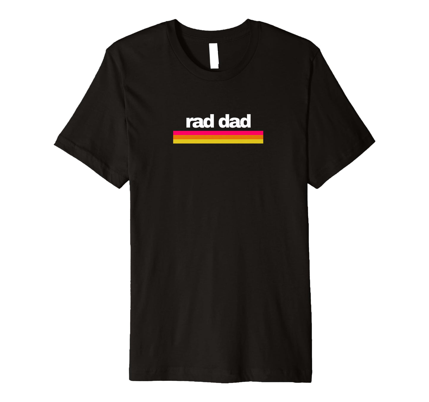 Rad Dad T-Shirt - Minimalist Print for Adults - T-Shirt, Sweatshirt, Hoodie