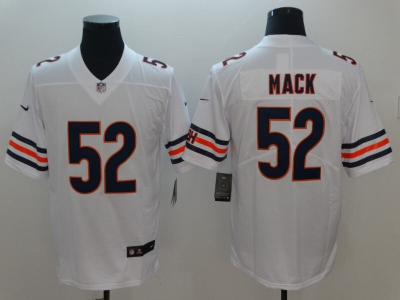 Men's Chicago Bears Khalil Mack Jersey-White football jersey product view 1