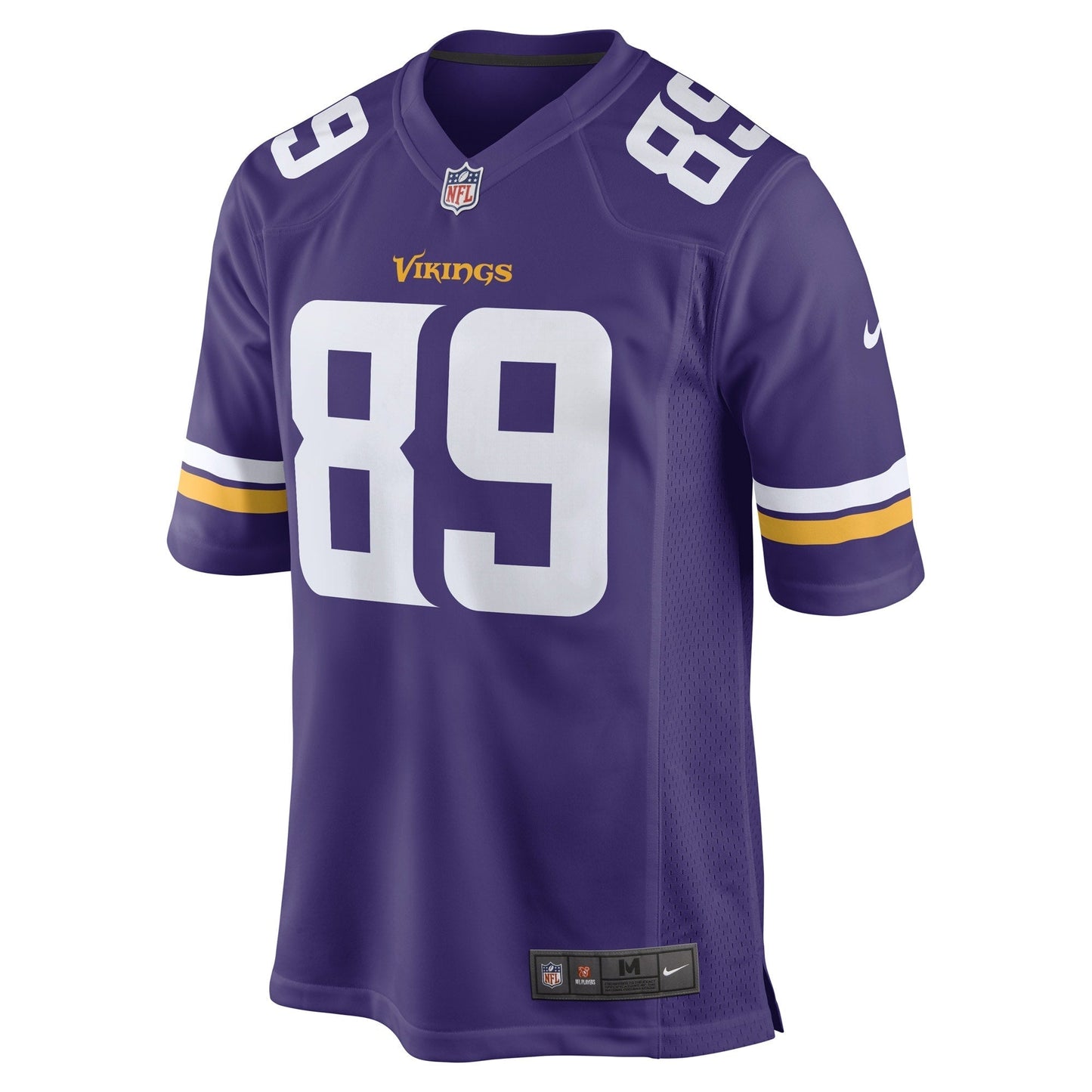 Thomas Hennigan Minnesota Vikings Game Jersey - Purple football jersey product view 2