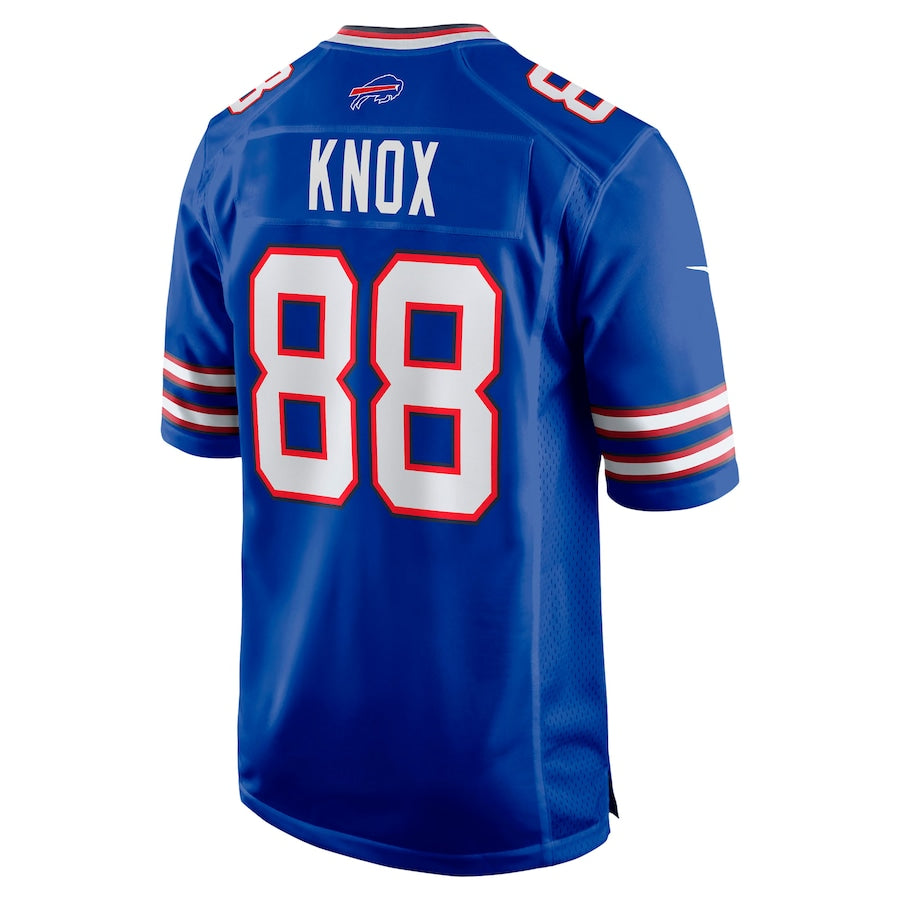 Men's Buffalo Bills Dawson Knox Royal Game Jersey football jersey product view 3