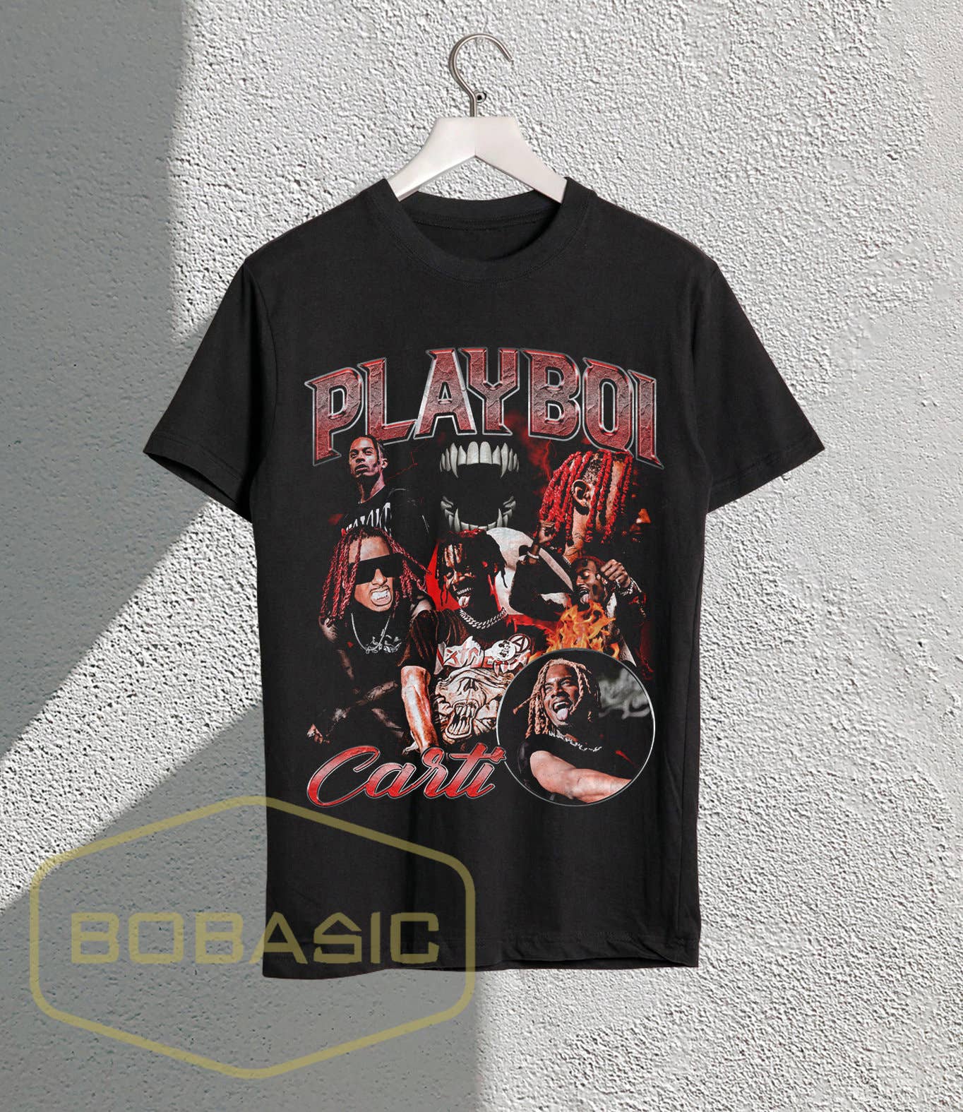Playboi Carti Tour T-Shirt, Vintage Retro Rap Hip Hop Style Unisex T-shirt, Sweatshirt, Hoodie, Long Sleeve Tee - T-Shirt, Sweatshirt, Hoodie