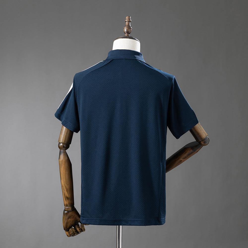 Real Madrid 25/26 Polo Jersey - Navy sports jersey product view 2