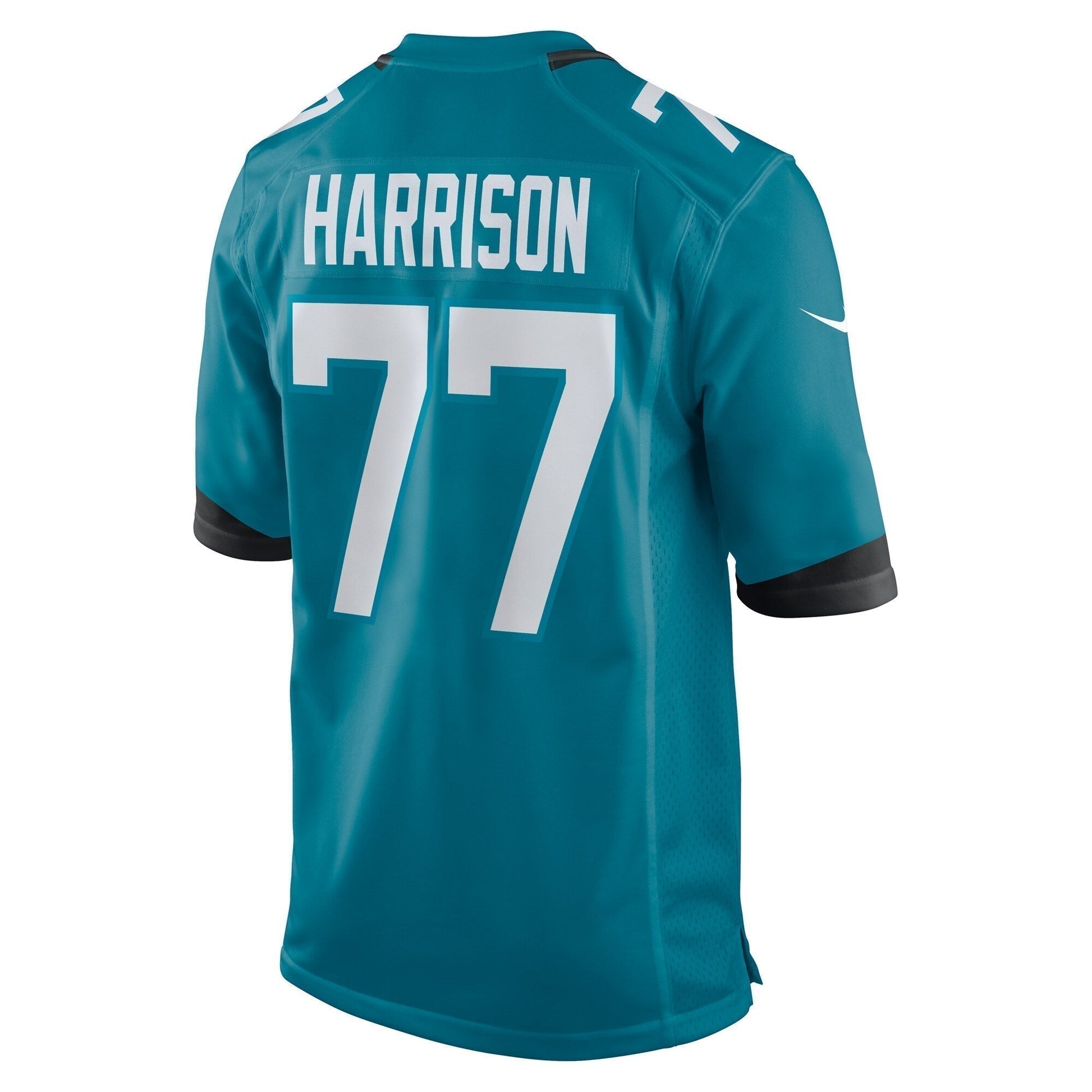 Anton Harrison Jacksonville Jaguars Game Jersey - Teal football jersey product view 3