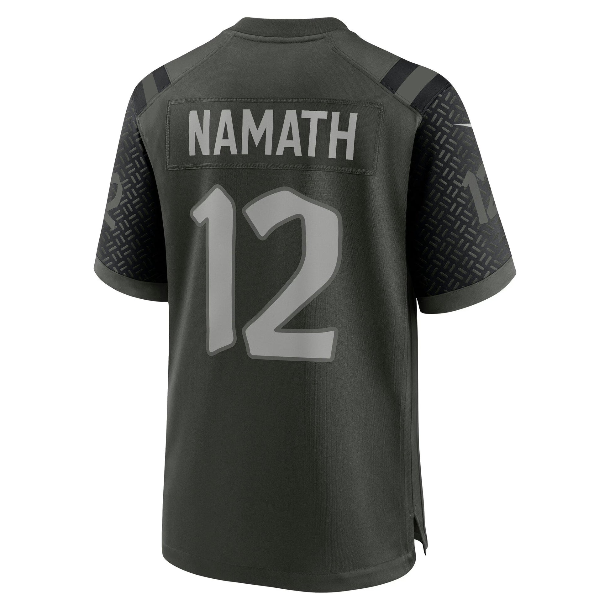 New York Jets Joe Namath Gotham Green 2025 Rivalries Collection Retired Player Game Jersey football jersey product view 1