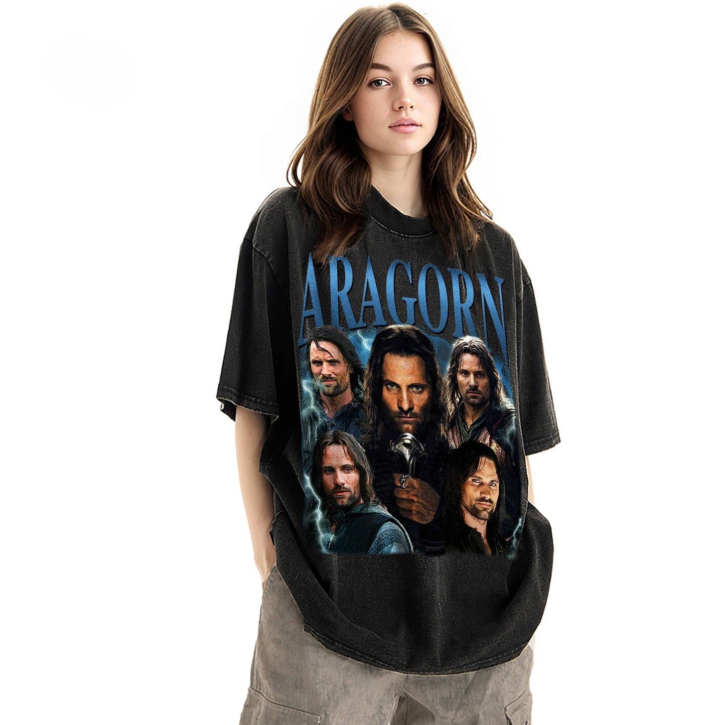 Limited Aragorn Unisex Shirt - 90S Retro Actor Homage Tee Unisex T-shirt, Sweatshirt, Hoodie, Long Sleeve Tee - T-Shirt, Sweatshirt, Hoodie