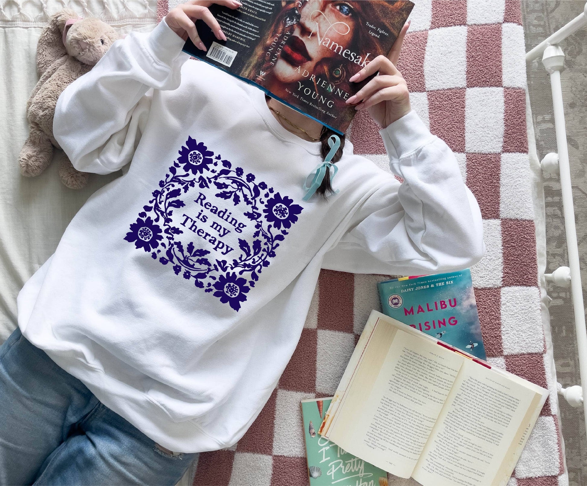 Coffee and Book, Bookish, Book Graphic Apparel, Sweatshirt Unisex T-shirt, Sweatshirt, Hoodie, Long Sleeve Tee - T-Shirt, Sweatshirt, Hoodie