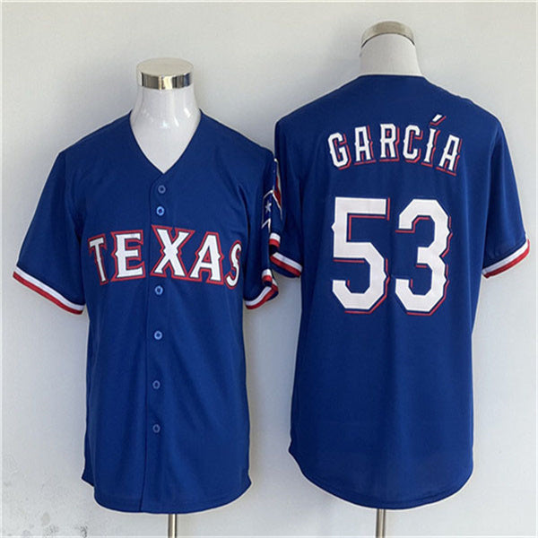 Los Angeles Dodgers #53 Adolis Garcia Royal Home Authentic Patch Jersey Baseball Jerseys baseball jersey product view 1