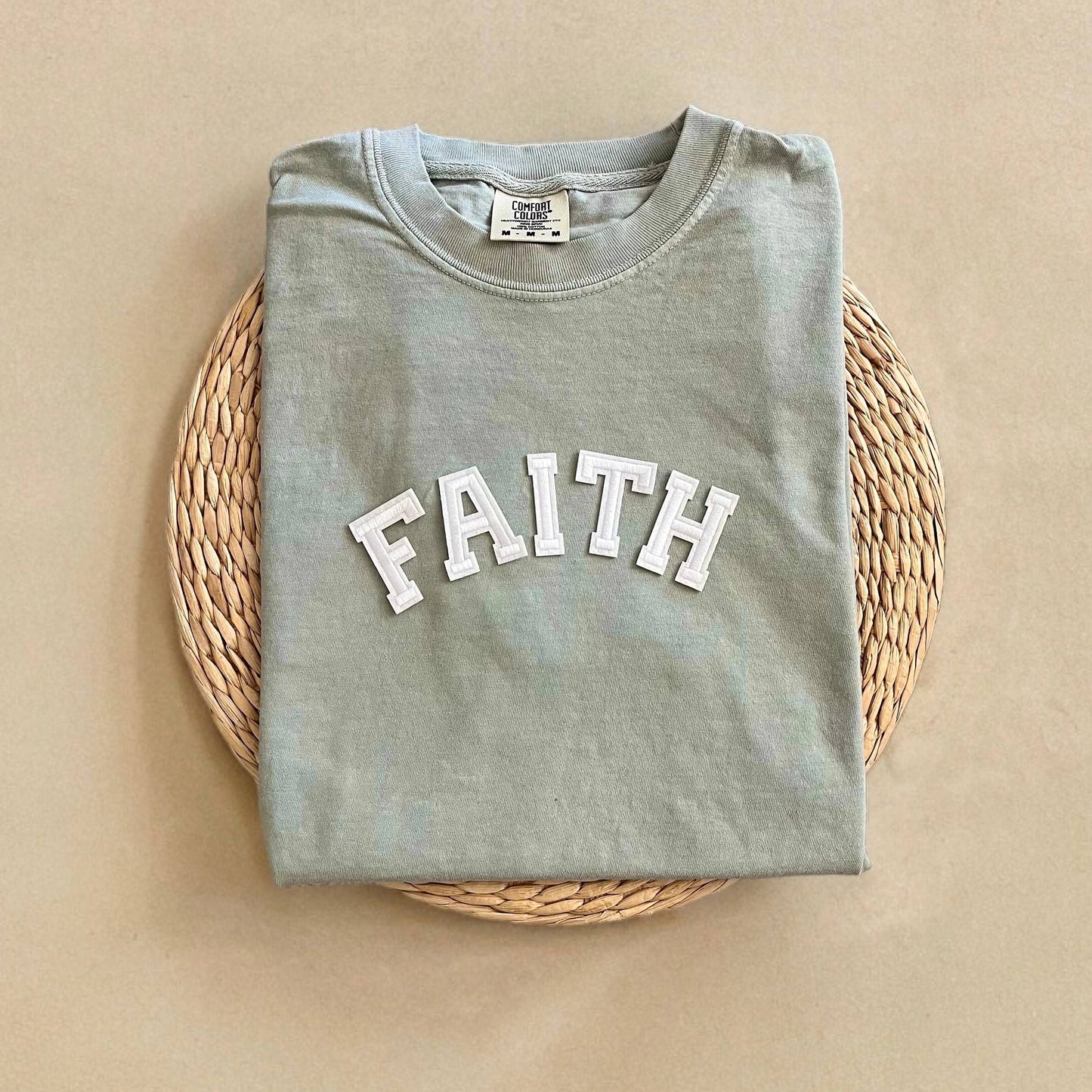 Comfort Colors Faith Shirt, Christian Shirt Unisex T-shirt, Sweatshirt, Hoodie, Long Sleeve Tee - T-Shirt, Sweatshirt, Hoodie