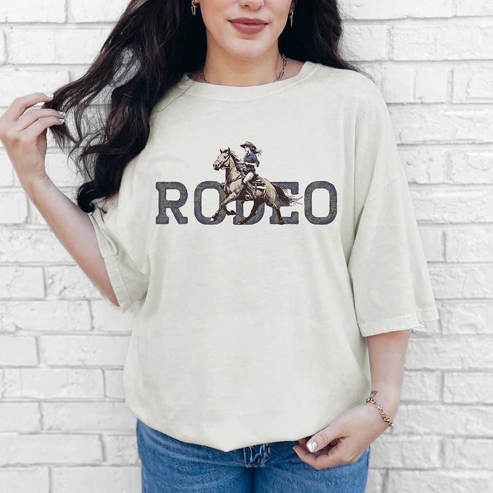 Rodeo Tee | Western |Cowgirl Unisex T-shirt, Sweatshirt, Hoodie, Long Sleeve Tee - T-Shirt, Sweatshirt, Hoodie
