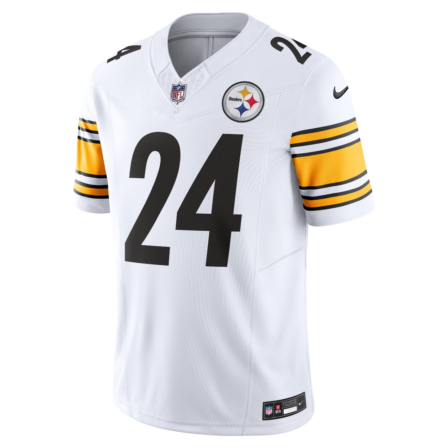 Joey Porter Jr. Pittsburgh Steelers Vapor F.U.S.E. Limited Jersey - White football jersey product view 2