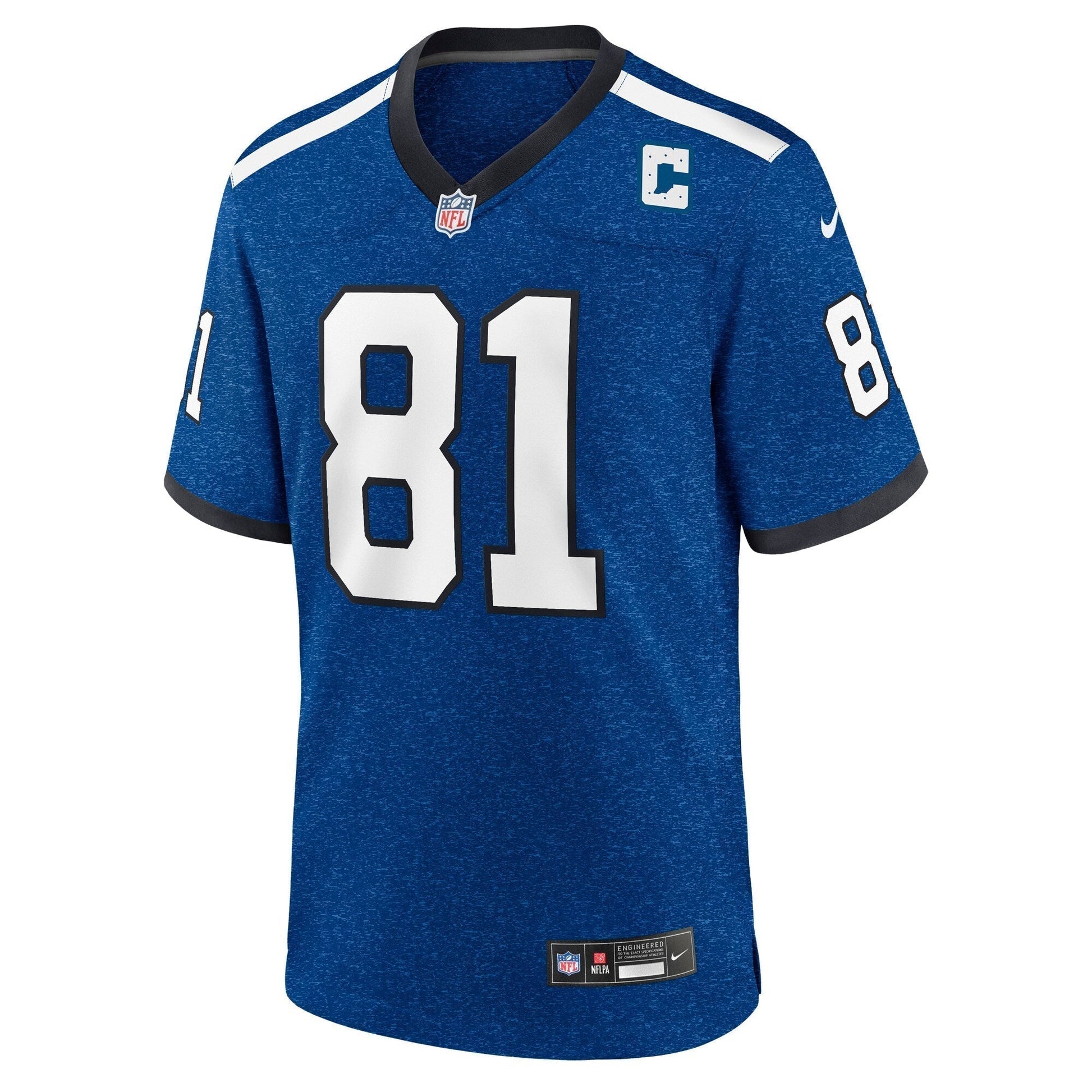 Mo Alie Cox Indianapolis Colts Indiana Nights Alternate Game Jersey - Royal football jersey product view 2