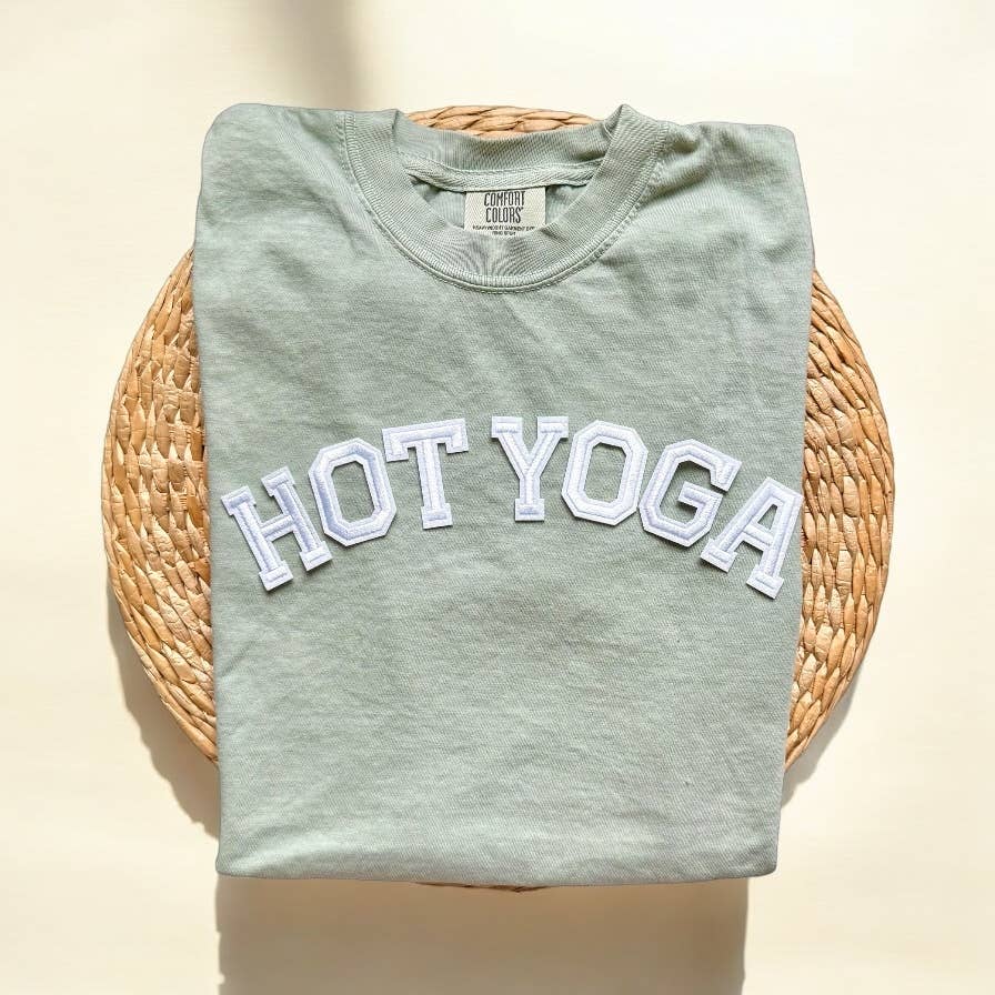 Comfort Colors Hot Yoga Shirt, Hot Yoga Tee Unisex T-shirt, Sweatshirt, Hoodie, Long Sleeve Tee - T-Shirt, Sweatshirt, Hoodie