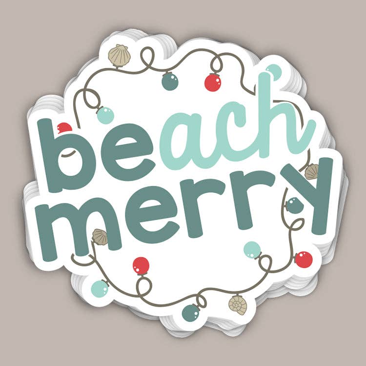 Beach Merry (Decal) Unisex T-shirt, Sweatshirt, Hoodie, Long Sleeve Tee - T-Shirt, Sweatshirt, Hoodie