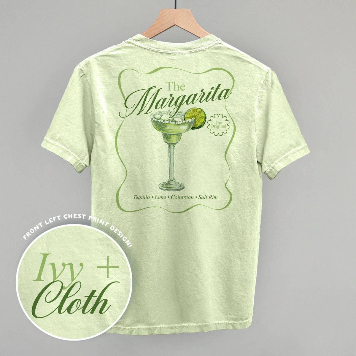The Margarita (the Original) (Back Print) Unisex T-shirt, Sweatshirt, Hoodie, Long Sleeve Tee - T-Shirt, Sweatshirt, Hoodie
