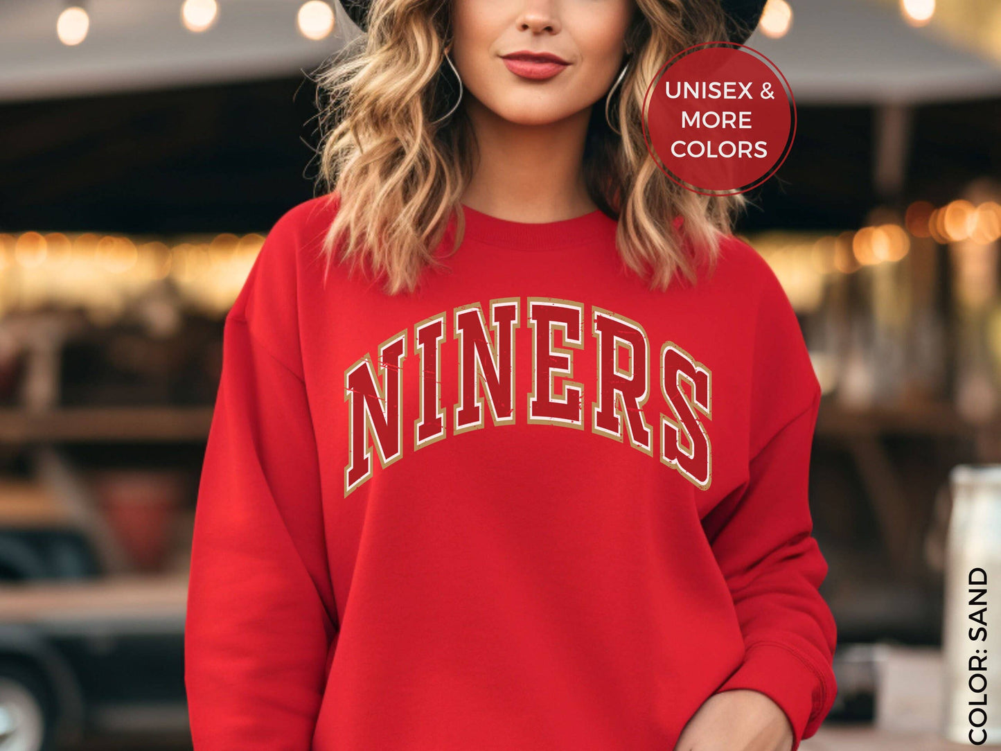Vintage Sf Crewneck 80s Retro Football Trend Unisex T-shirt, Sweatshirt, Hoodie, Long Sleeve Tee - T-Shirt, Sweatshirt, Hoodie