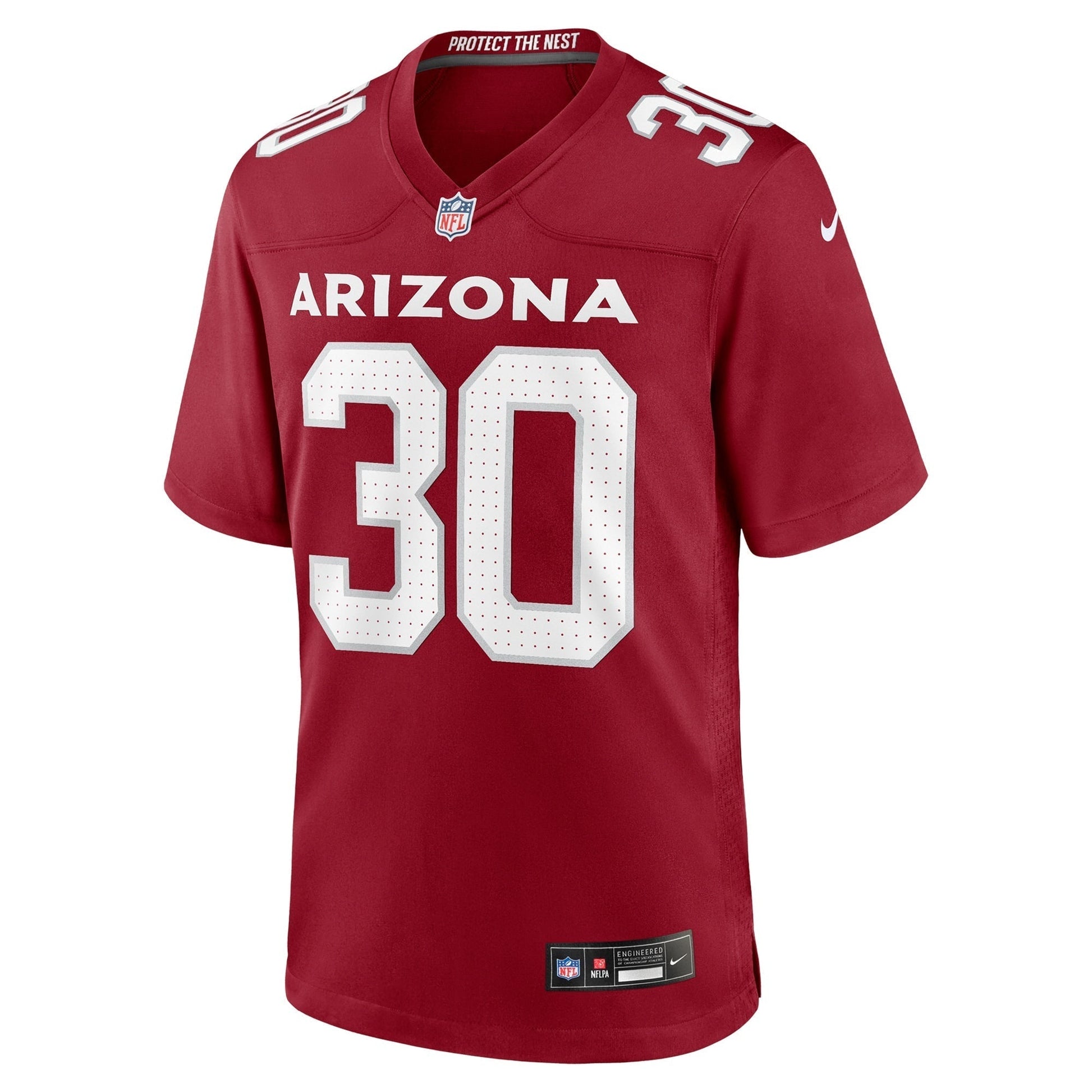 Darren Hall Arizona Cardinals Team Game Jersey - Cardinal football jersey product view 2