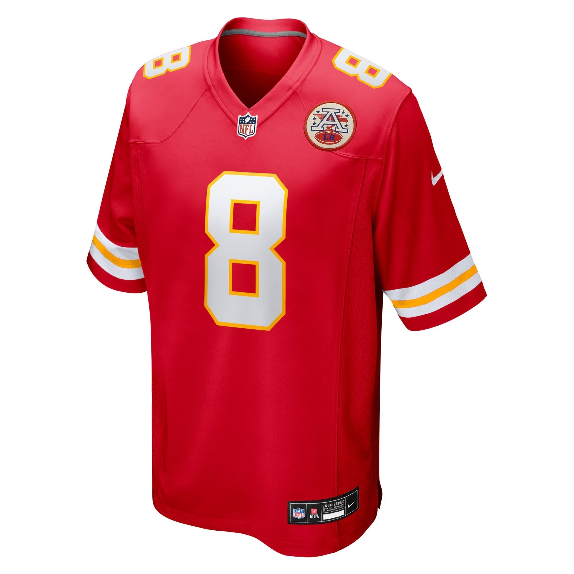 Kansas City Chiefs Kristian Fulton Red Team Game Jersey football jersey product view 1