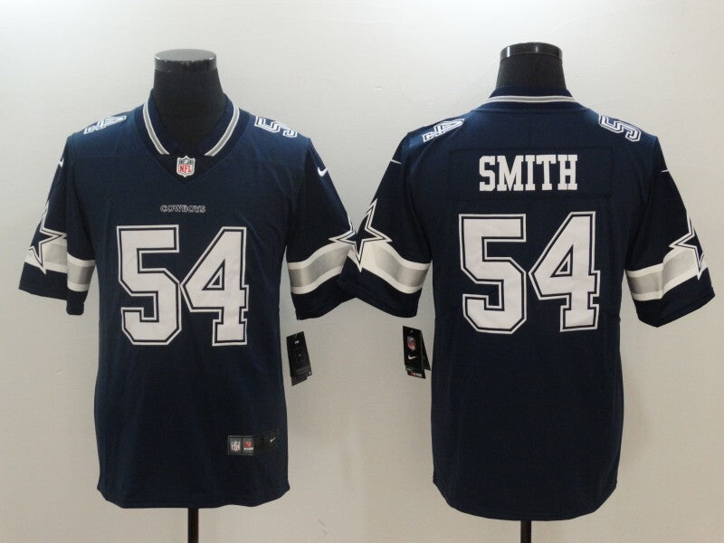 Men's Dallas cowboys Jaylon Smith Jersey-Blue football jersey product view 1