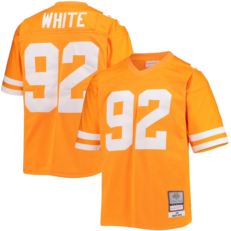 Men's Tennessee Volunteers Reggie White #92 Orange Player Game Jersey sports jersey product view 1