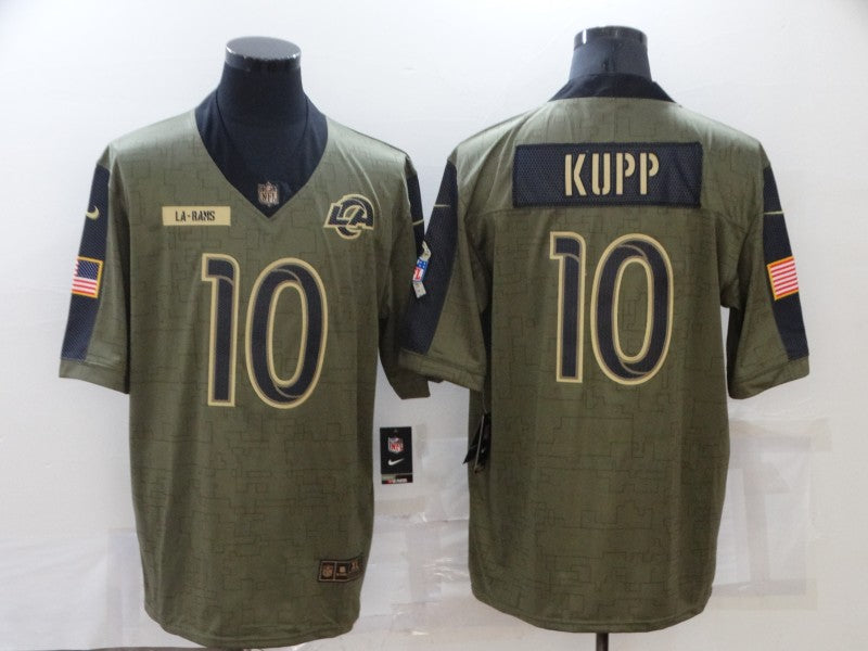 Men's Los Angeles Rams Cooper Kupp Brown Game Jersey football jersey product view 1