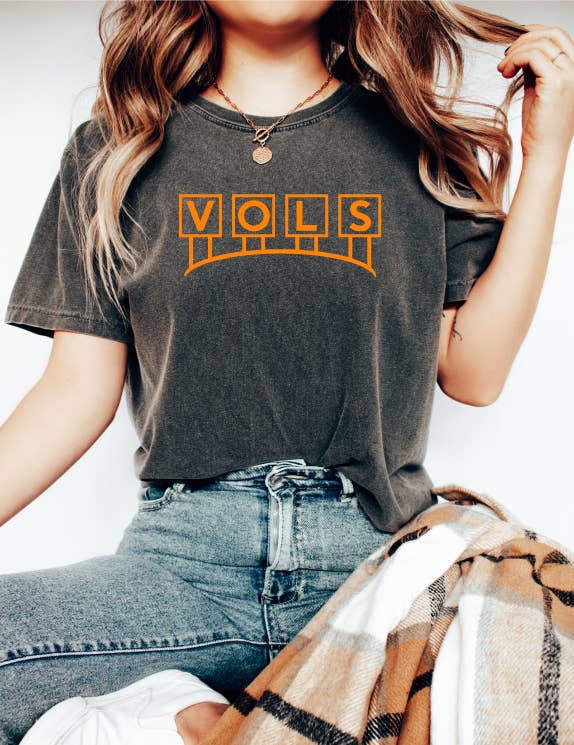Vols Stadium Billboard Premium T-Shirt Unisex T-shirt, Sweatshirt, Hoodie, Long Sleeve Tee - T-Shirt, Sweatshirt, Hoodie