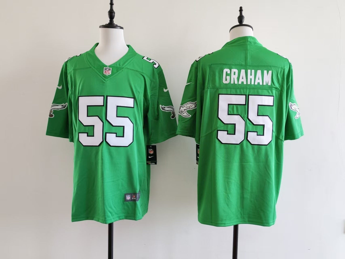Men's Philadelphia Eagles Brandon Graham Jersey-green football jersey product view 1