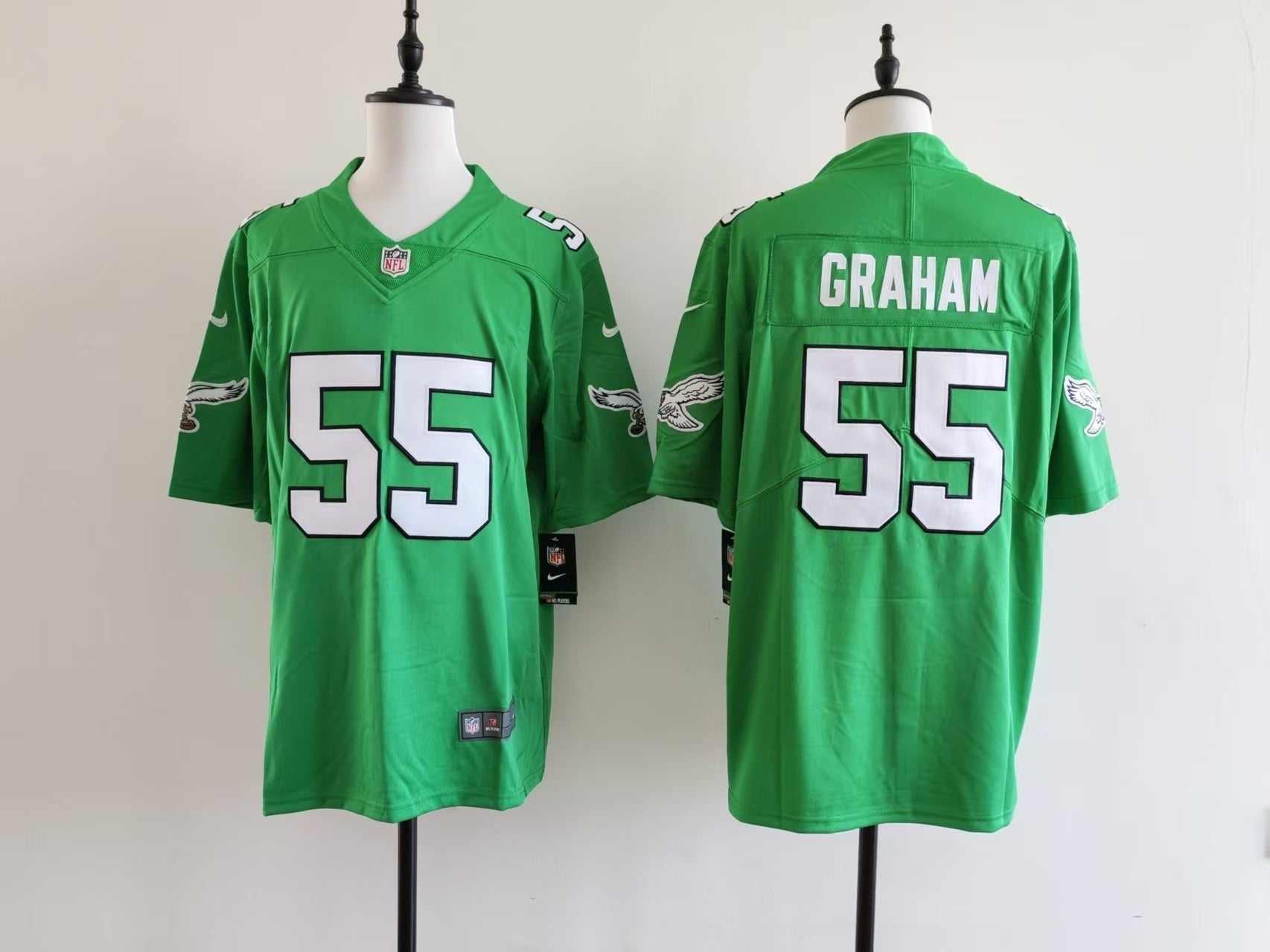 Men's Philadelphia Eagles Brandon Graham Jersey-green football jersey product view 1