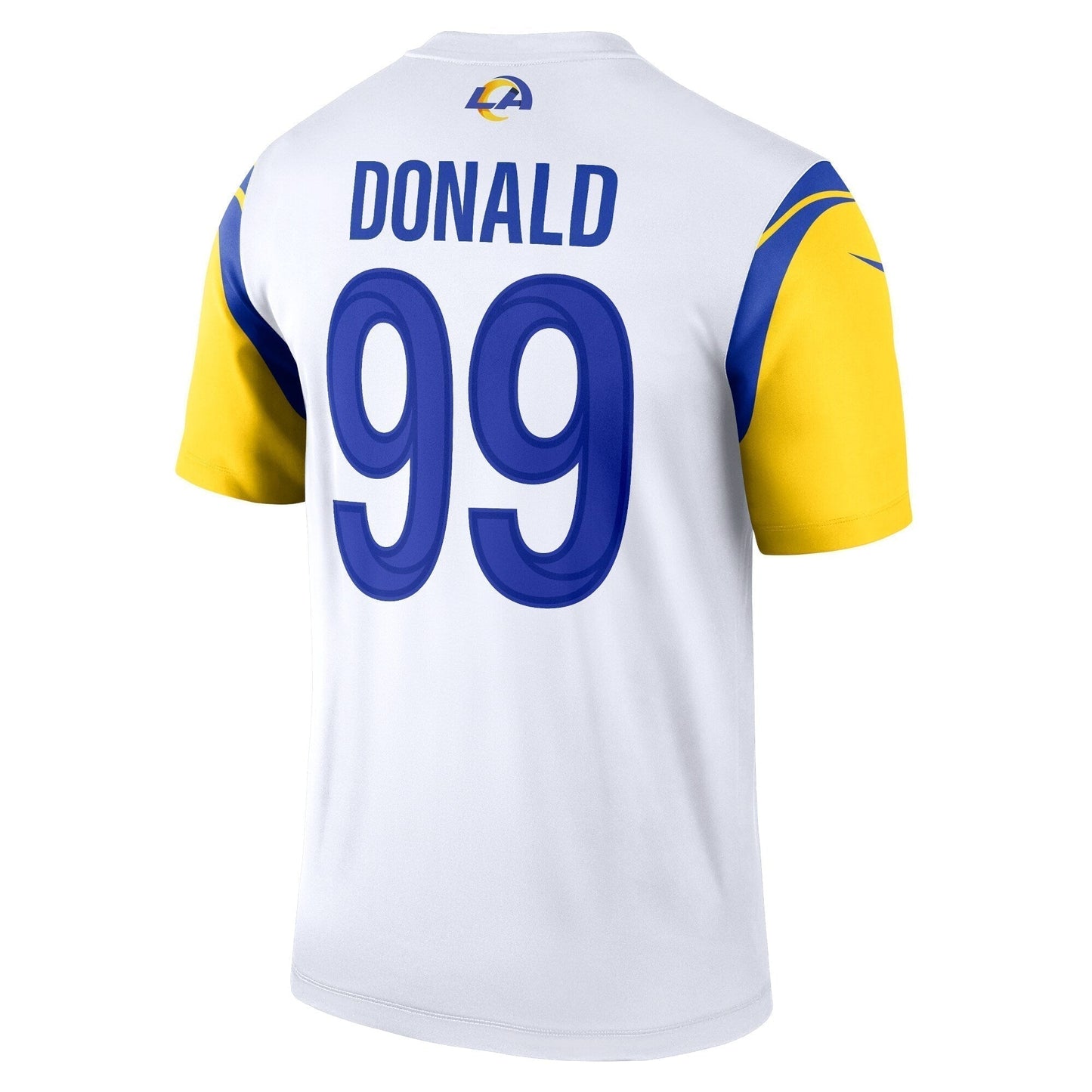 Aaron Donald Los Angeles Rams Legend Jersey - White football jersey product view 3