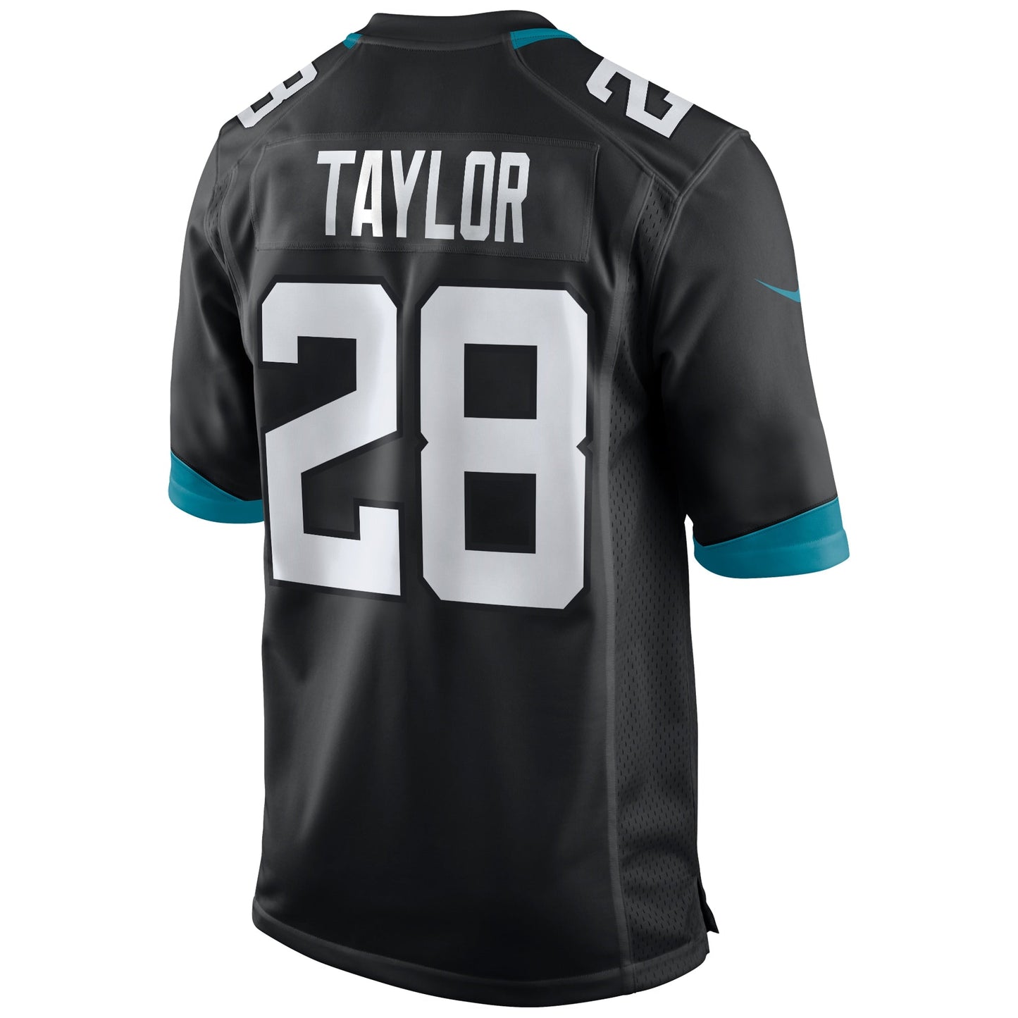 Fred Taylor Jacksonville Jaguars Game Retired Jersey - Black football jersey product view 3