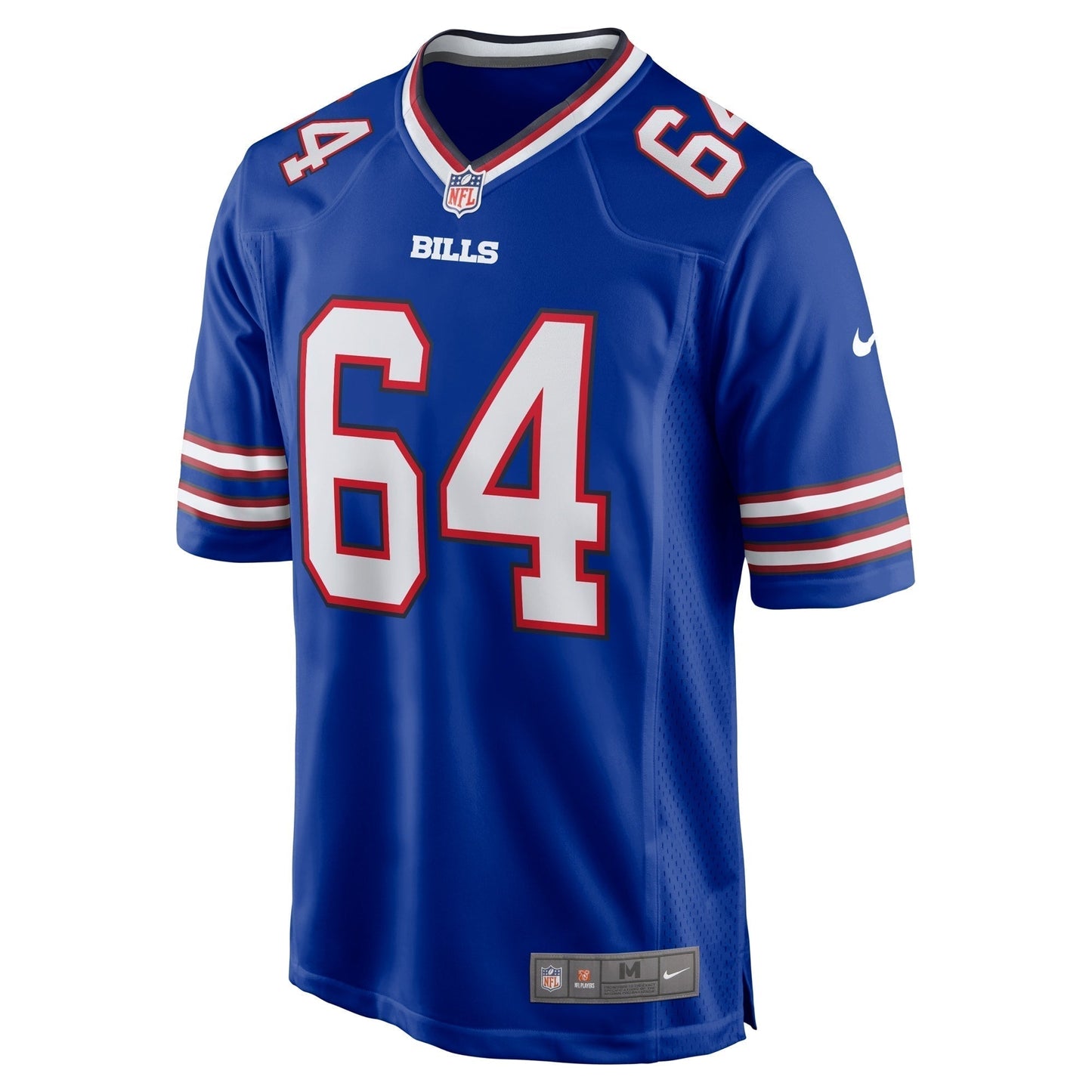 O'Cyrus Torrence Buffalo Bills Home Game Jersey - Royal football jersey product view 2