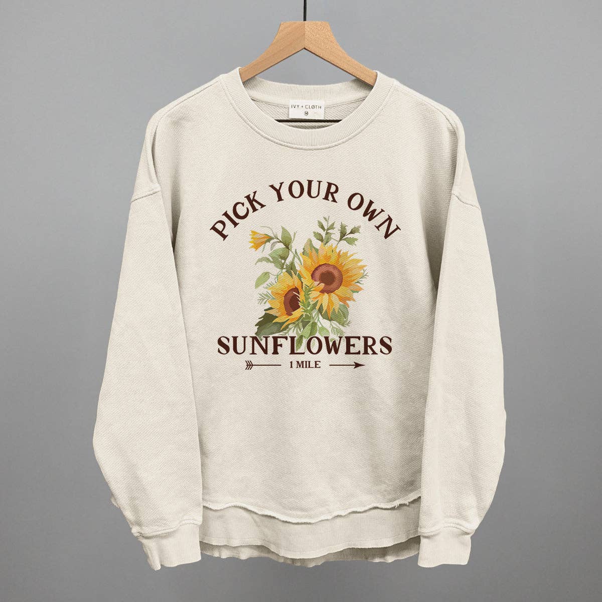Pick Your Own Sunflowers Unisex T-shirt, Sweatshirt, Hoodie, Long Sleeve Tee - T-Shirt, Sweatshirt, Hoodie