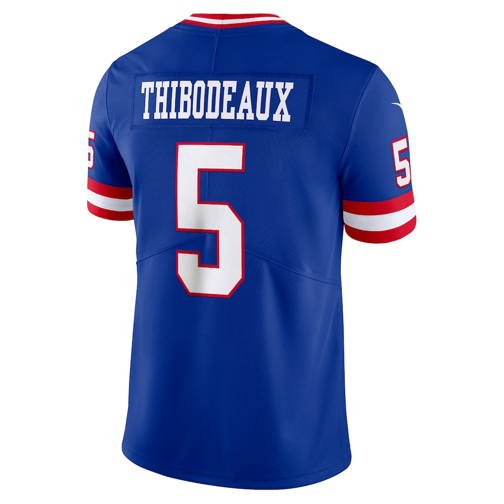 NY.Giants #5 Kayvon Thibodeaux Royal Alternate Vapor Untouchable Limited Jersey sports jersey product view 1