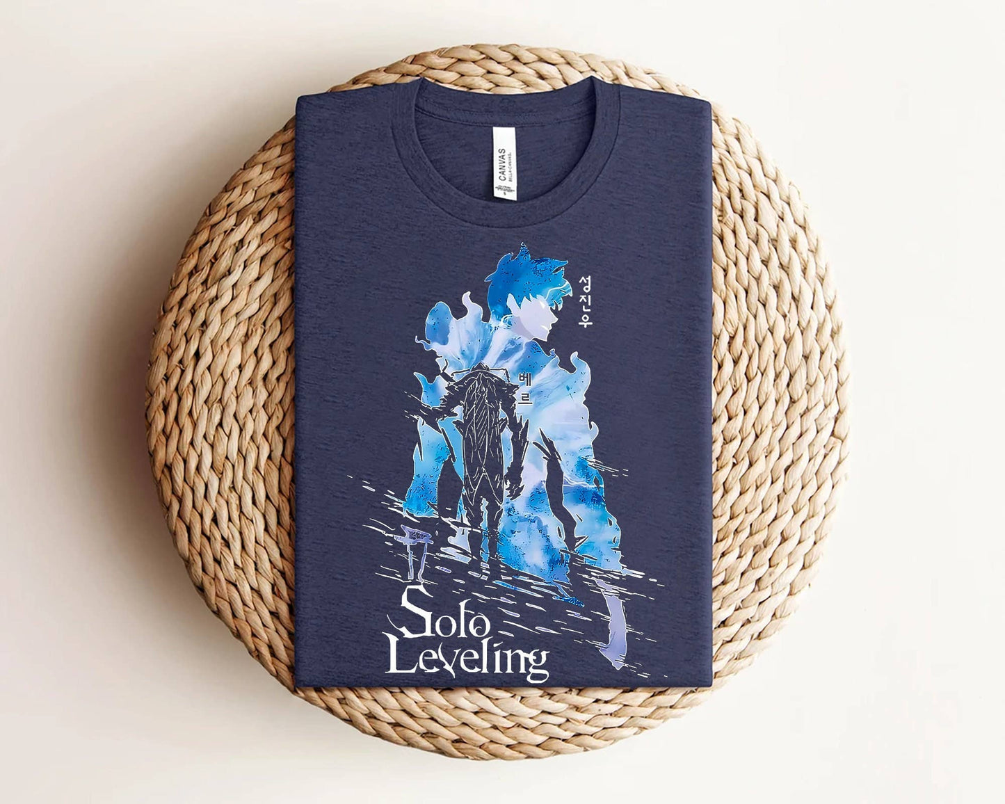 Igris Solo Leveling T-Shirt - Necromancer Anime Graphic Tee Unisex T-shirt, Sweatshirt, Hoodie, Long Sleeve Tee - T-Shirt, Sweatshirt, Hoodie