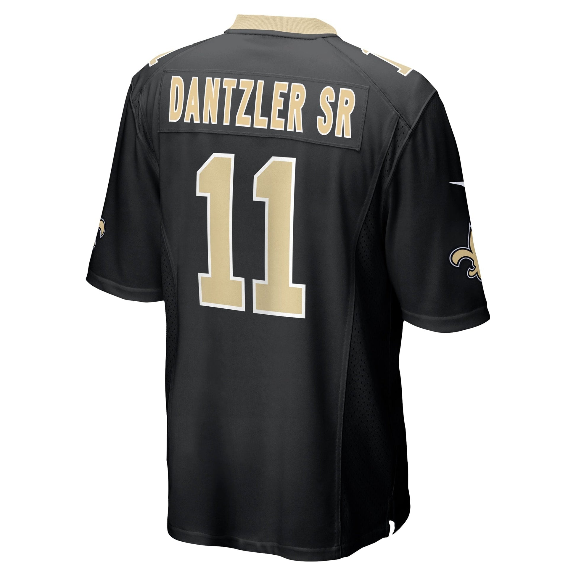 Cameron Dantzler Sr New Orleans Saints Game Jersey - Black football jersey product view 3