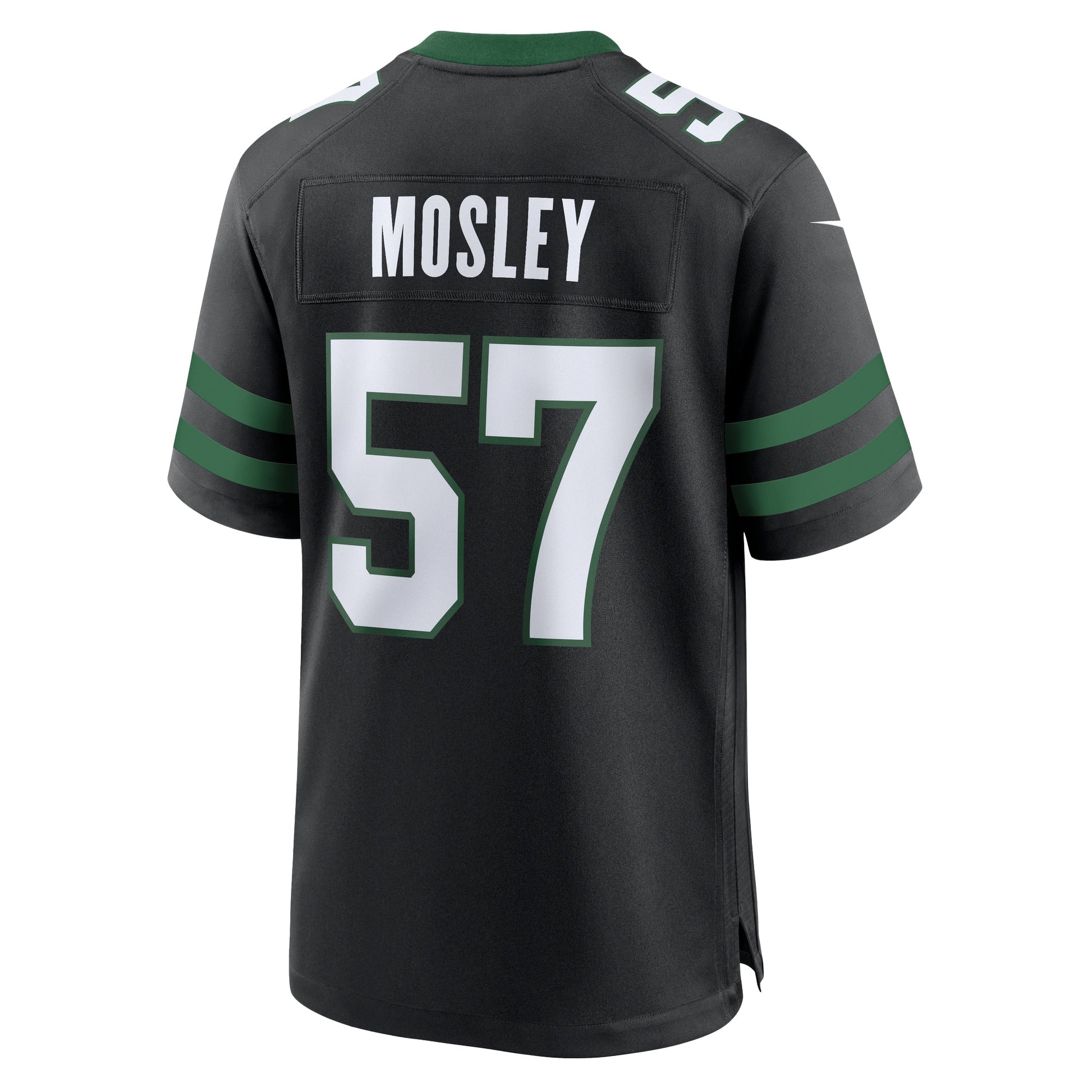C.J. Mosley New York Jets Alternate Game Jersey - Legacy Black football jersey product view 3