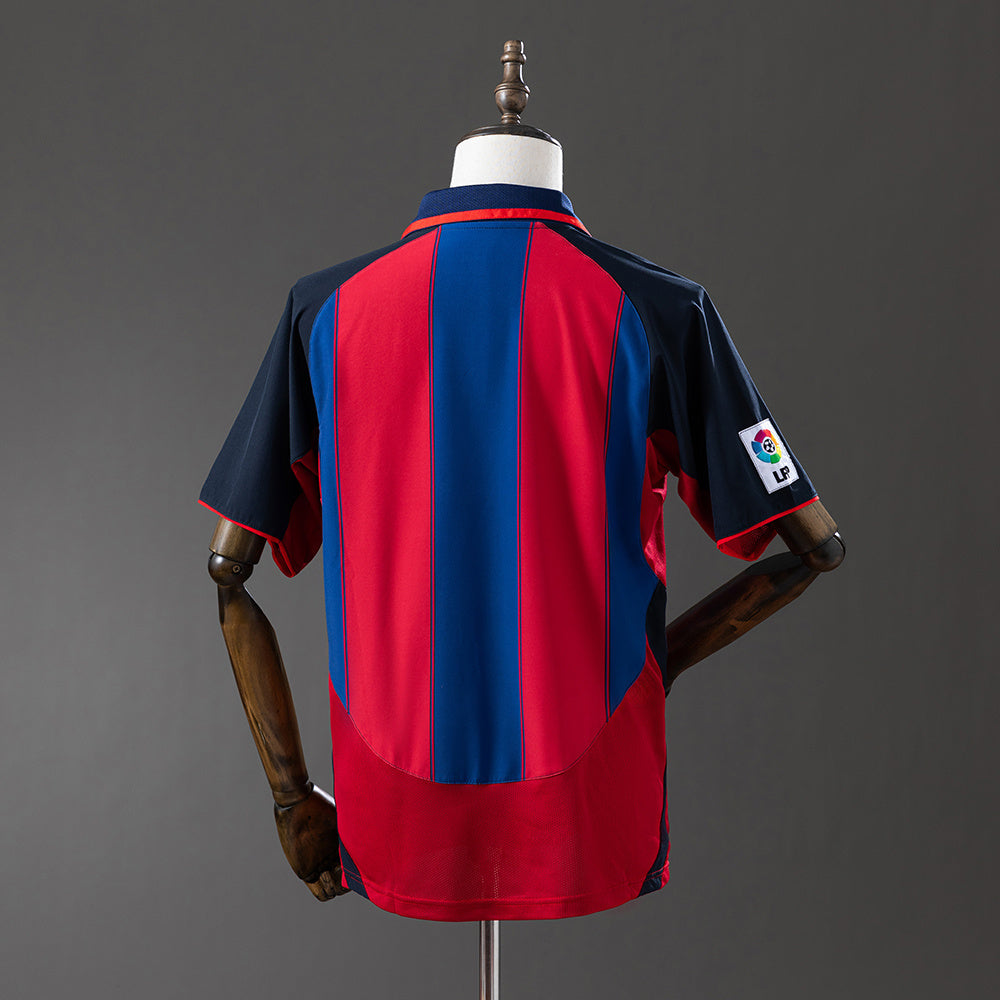 Barcelona 03/04 Home Retro Jersey sports jersey product view 2