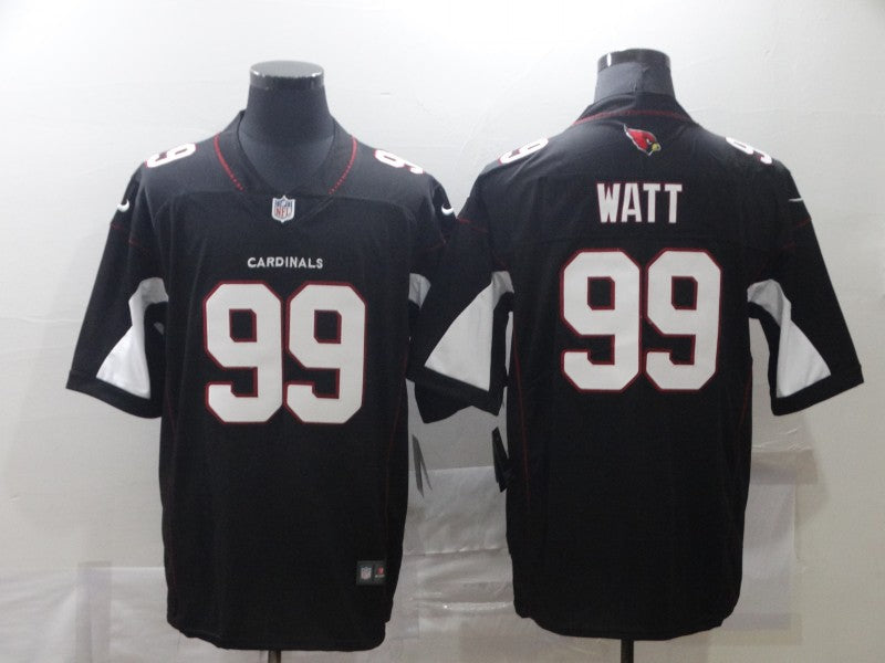 Men's Arizona Cardinals J.J. Watt #99 Black Alternate Game Jersey1 football jersey product view 1