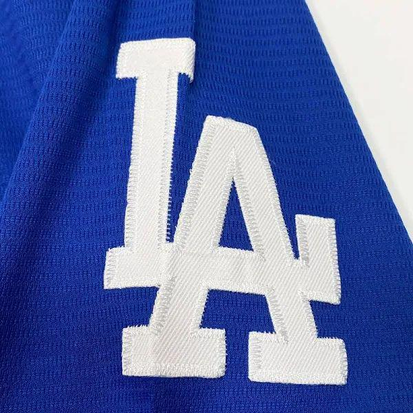 Men's Los Angeles Dodgers Blue Jersey baseball jersey product view 2