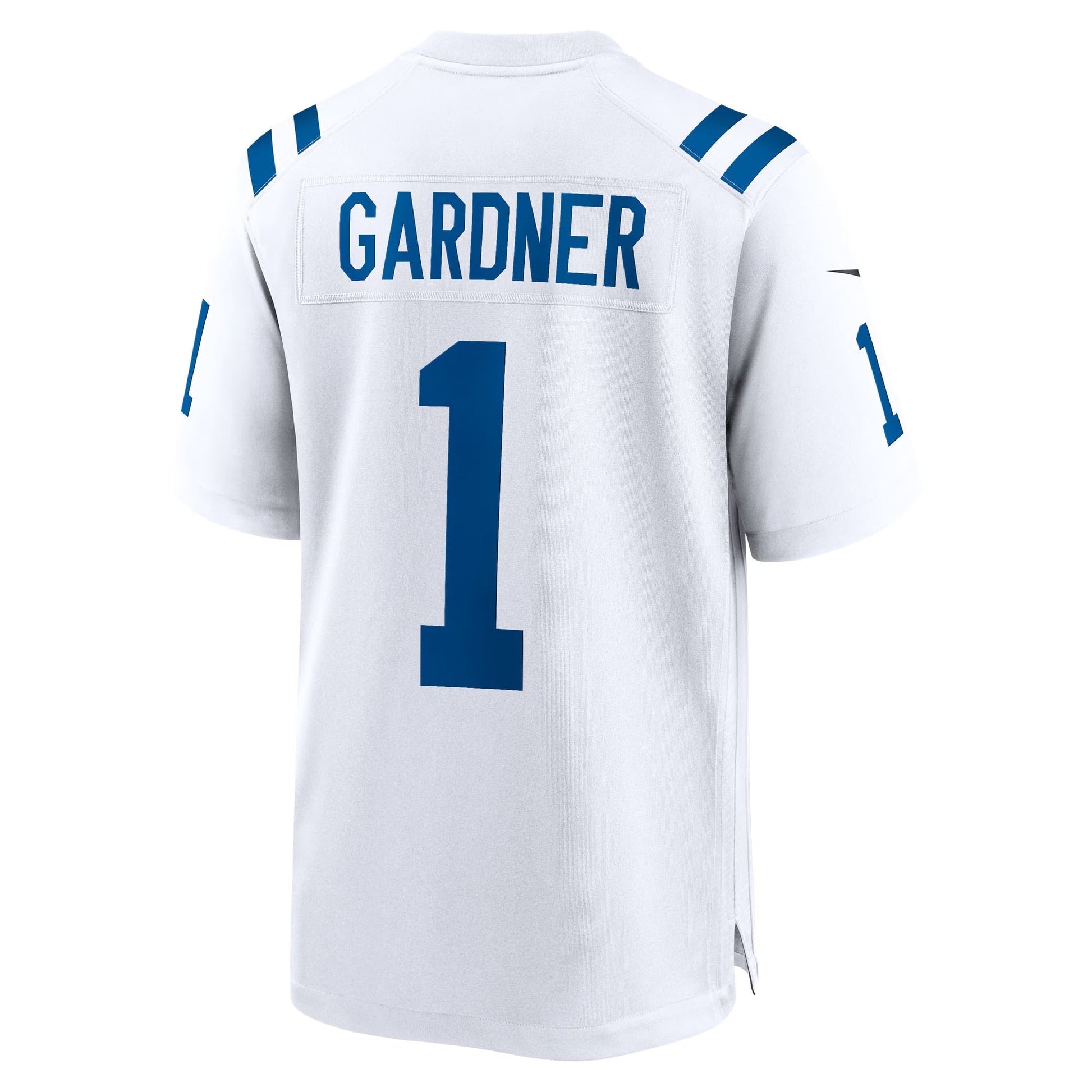 Indianapolis Colts Ahmad Sauce Gardner White Game Jersey football jersey product view 1