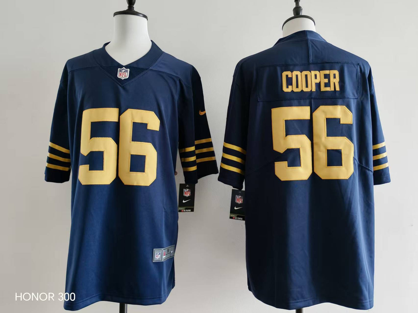 Men's Green Bay Packers Edgerrin Cooper Jersey #56 football jersey product view 1