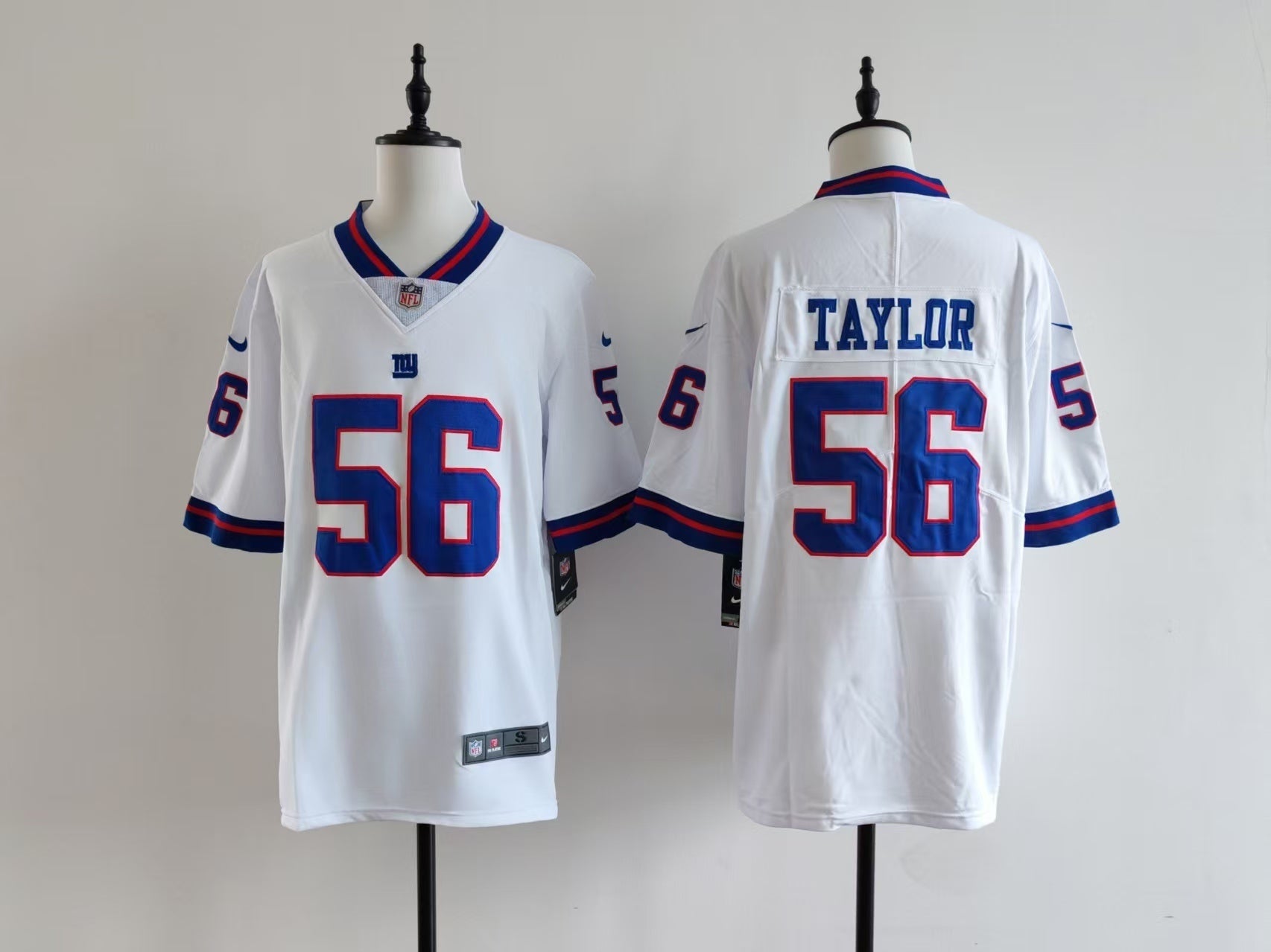 Men's New York Giants Lawrence Taylor Jersey-White football jersey product view 1