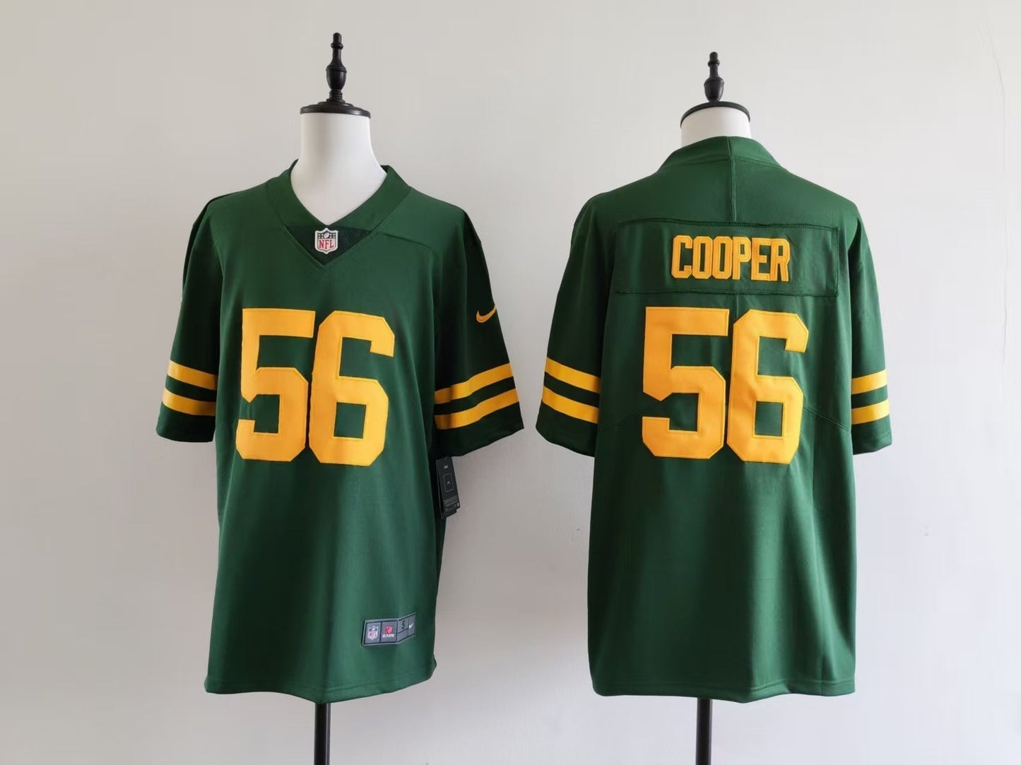 Men's Green Bay Packers Edgerrin Cooper Jersey football jersey product view 1