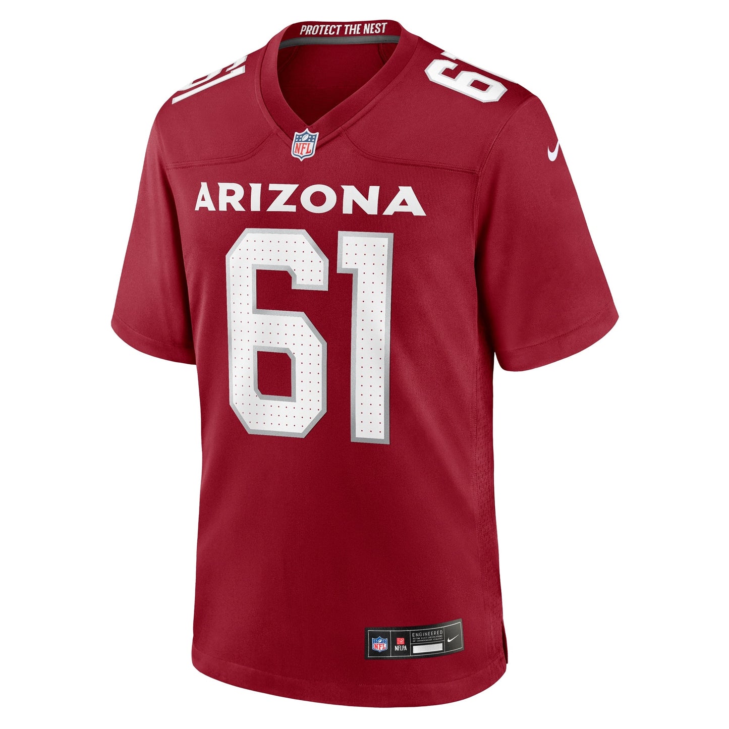 Carter O'Donnell Arizona Cardinals Team Game Jersey - Cardinal football jersey product view 2