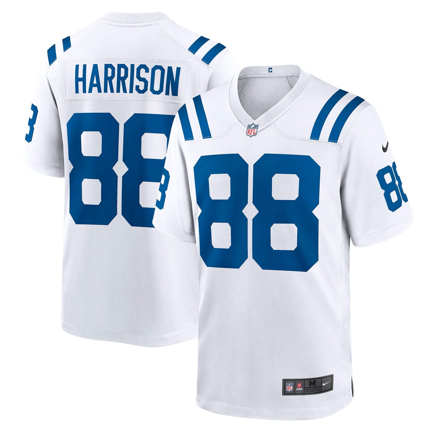 Marvin Harrison Indianapolis Colts Retired Game Jersey - White football jersey product view 1