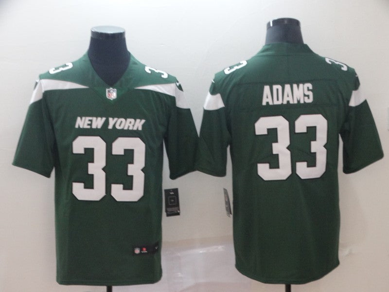 Men's New York Jets Jamal Adams Green Game Jersey football jersey product view 1