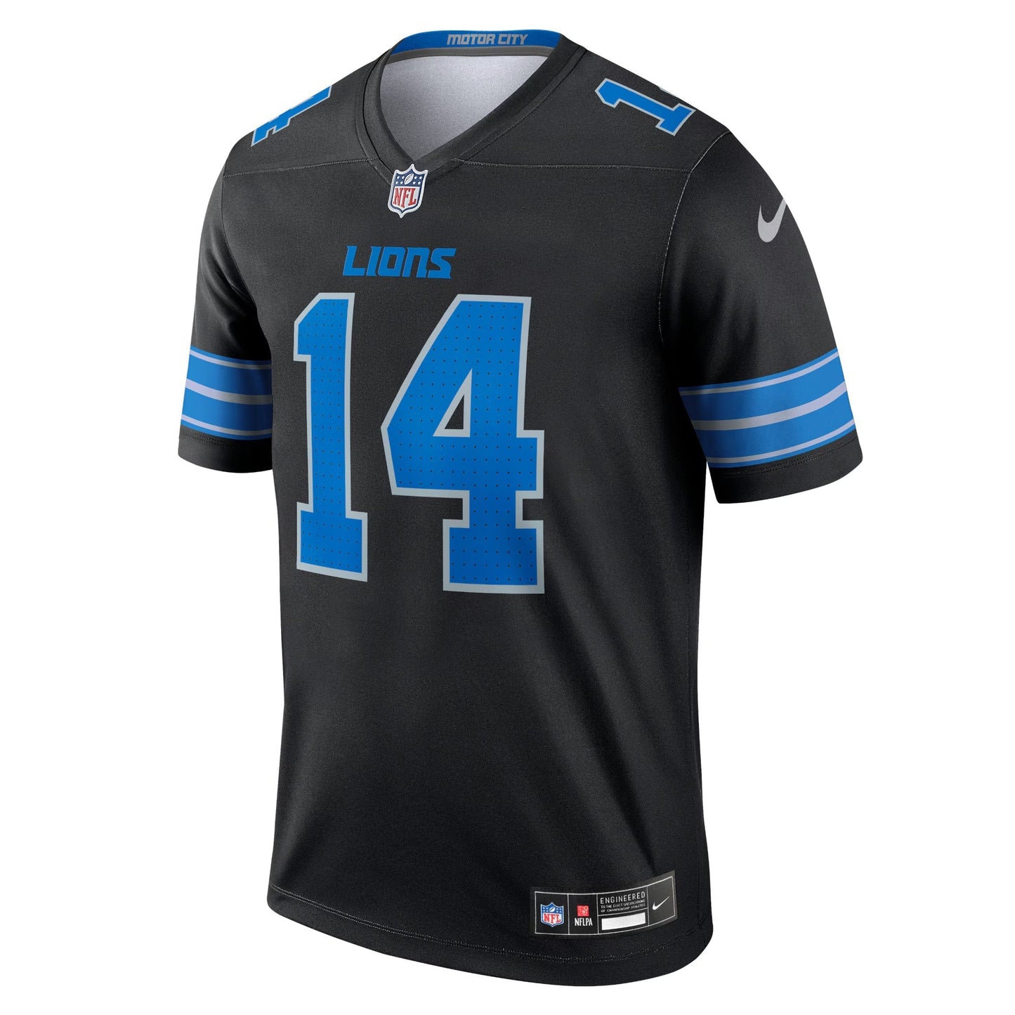 Detroit Lions Amon-Ra St. Brown Black Legend Player Performance Top football jersey product view 1