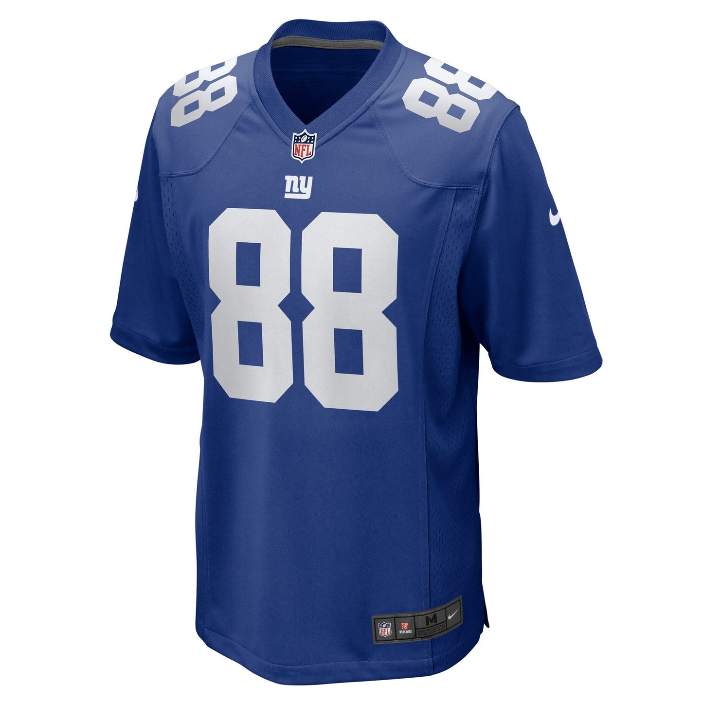 Dennis Houston New York Giants Game Jersey - Royal football jersey product view 2
