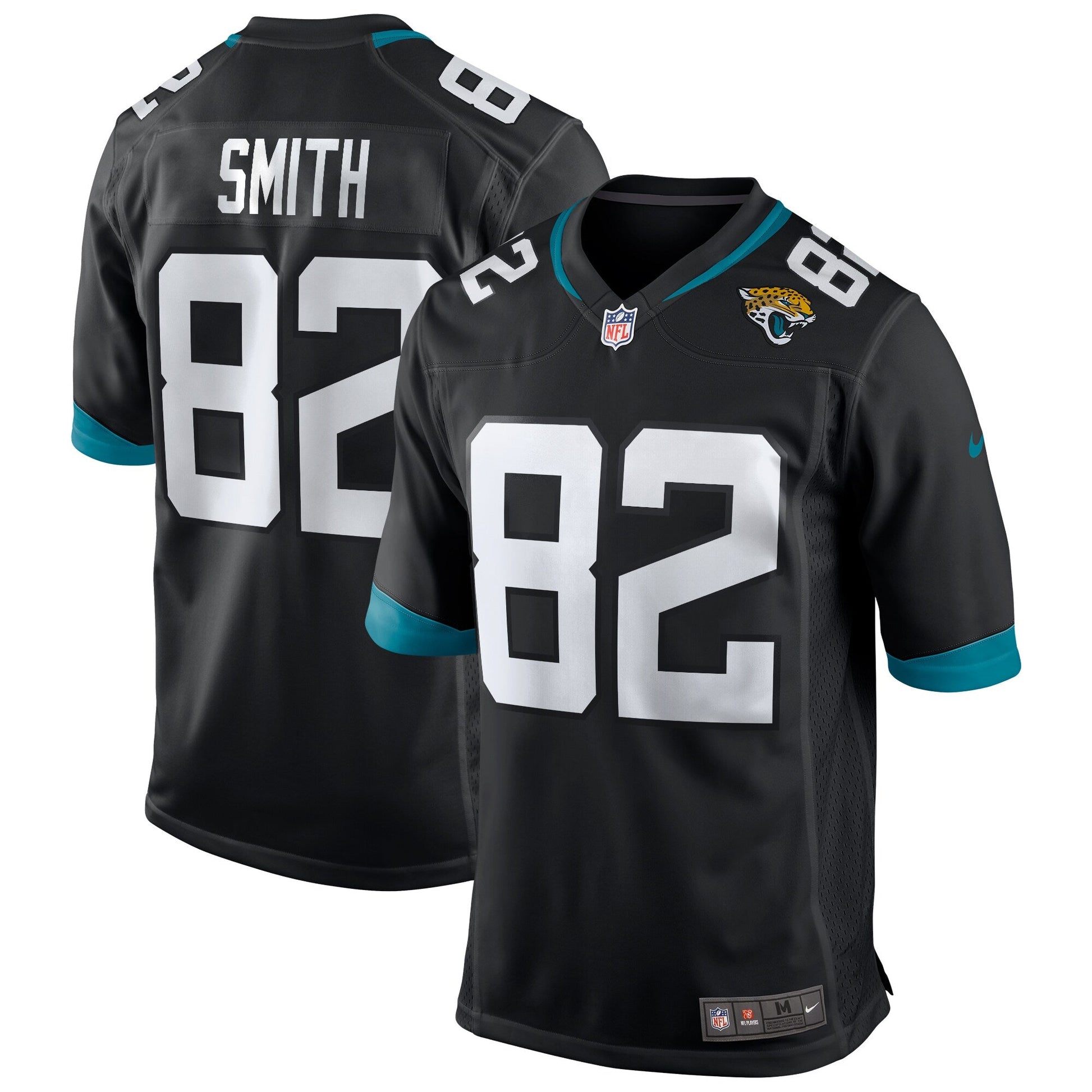 Jimmy Smith Jacksonville Jaguars Game Retired Jersey - Black football jersey product view 1