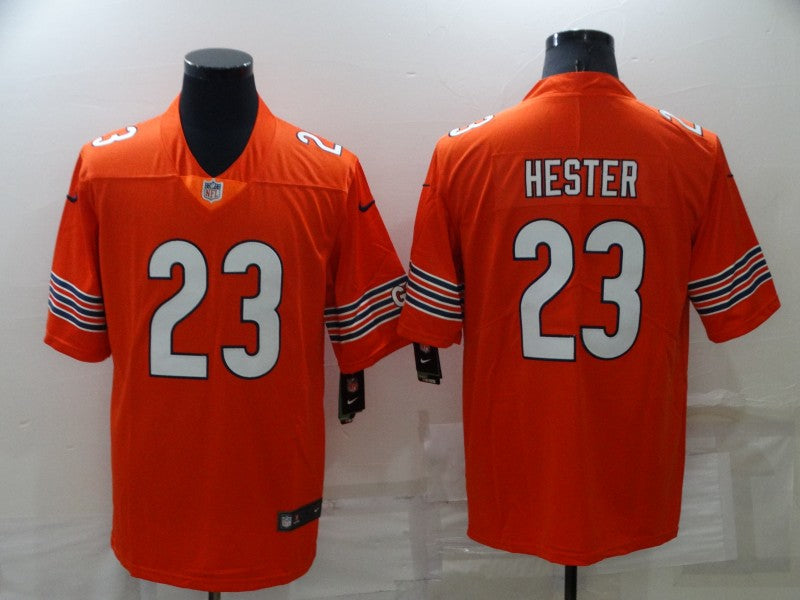 Men's Chicago Bears Devin Hester #23 Orange Game Jersey1 football jersey product view 1
