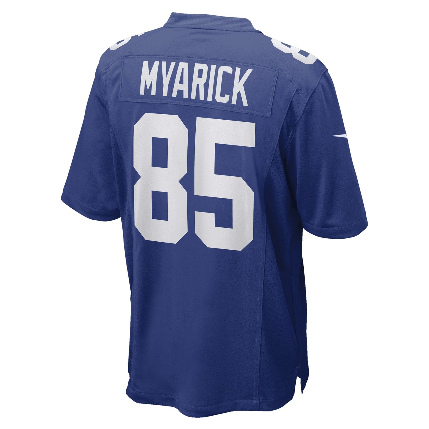 Chris Myarick New York Giants Game Jersey - Royal football jersey product view 3